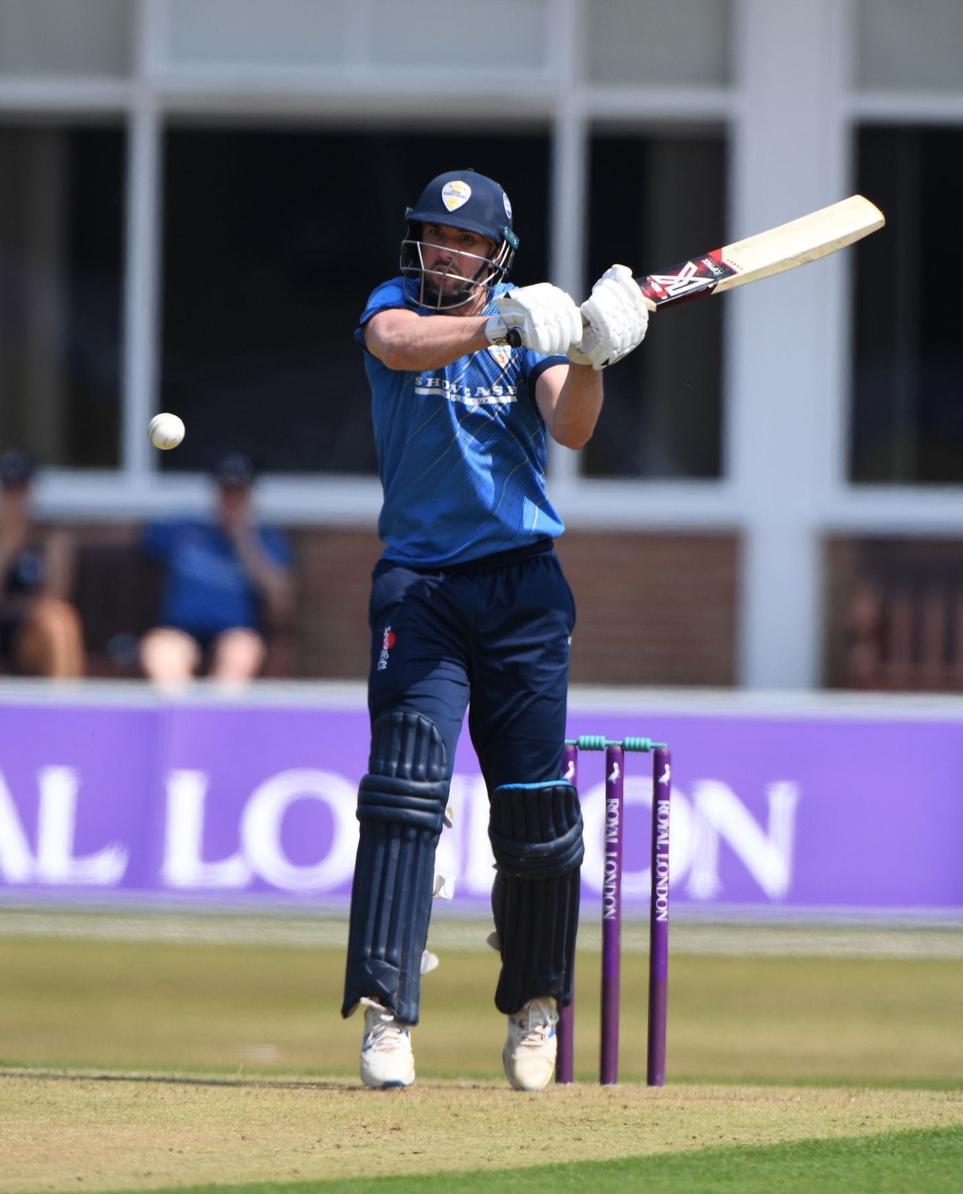 Billy Godleman pulls on his way to a century