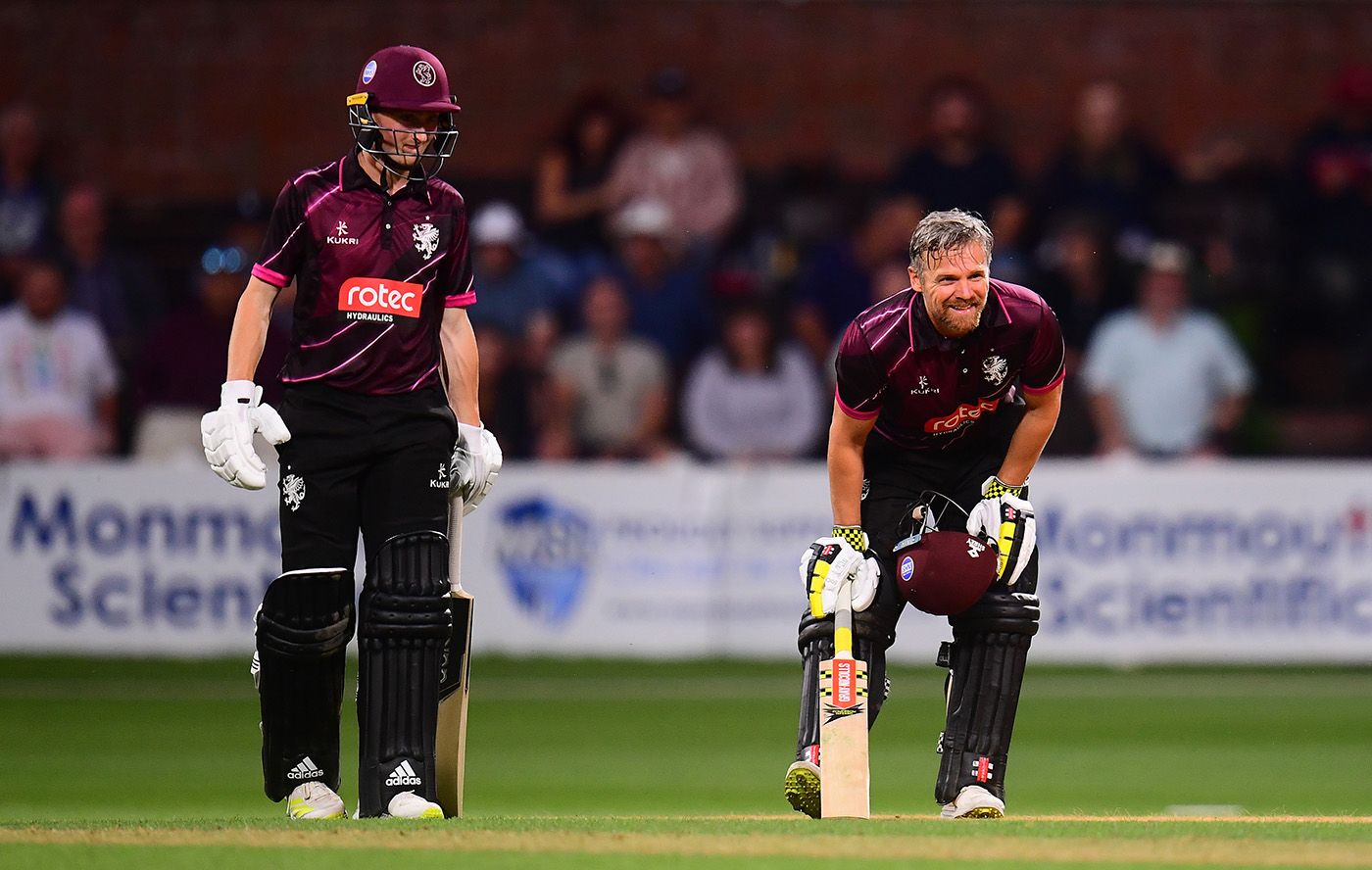 James Hildreth battled through injury for his hundred