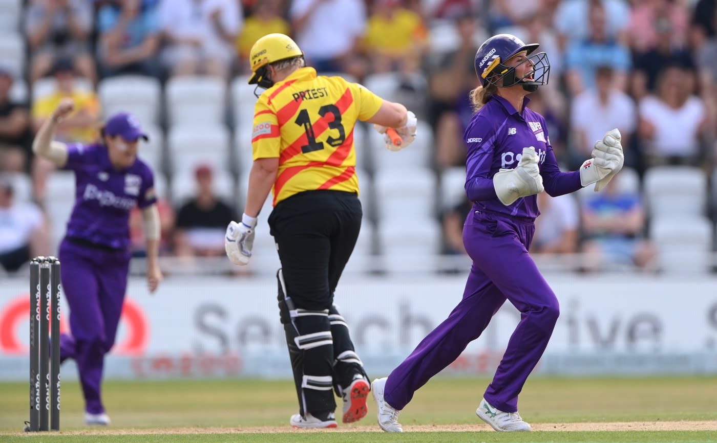 Lauren Winfield-Hill enjoyed the dismissal of Rachel Priest