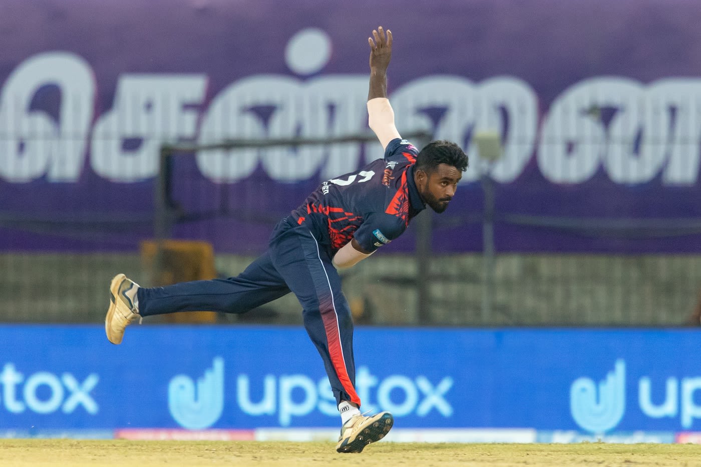 M Mohammed hits the deck