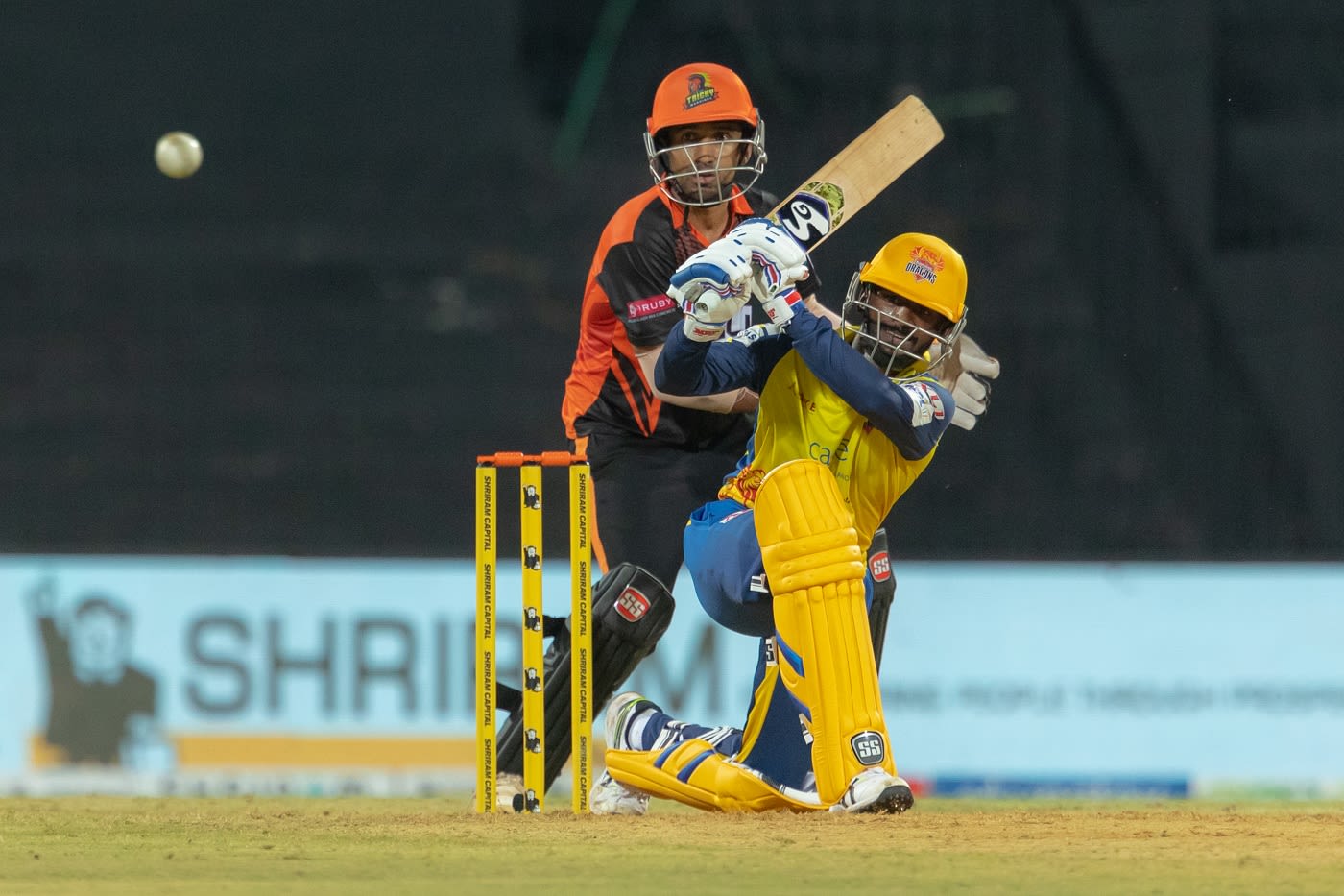 Mokit Hariharan finished the chase for Dindigul Dragons