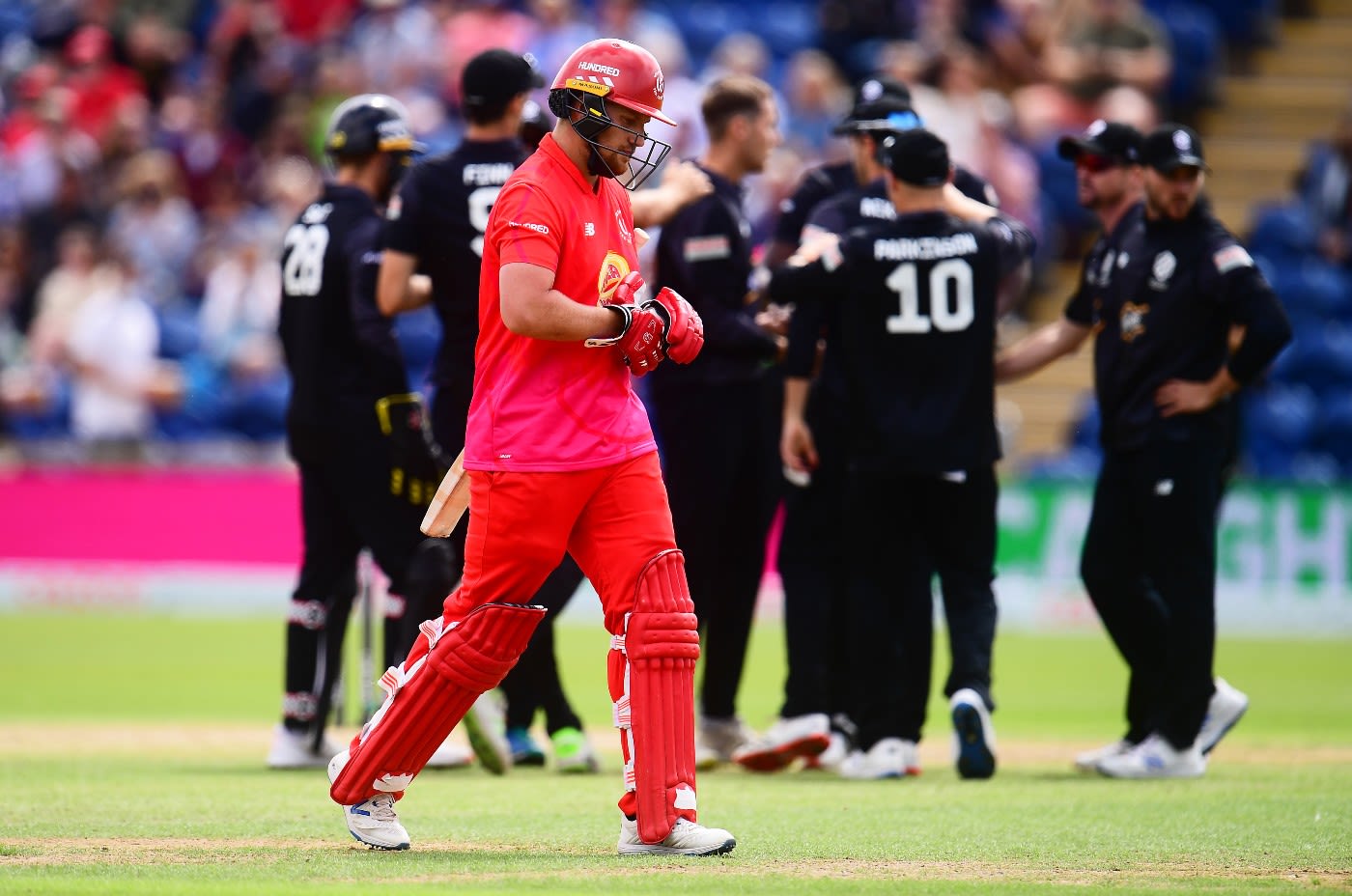 Josh Cobb was an early wicket as Welsh Fire batted first