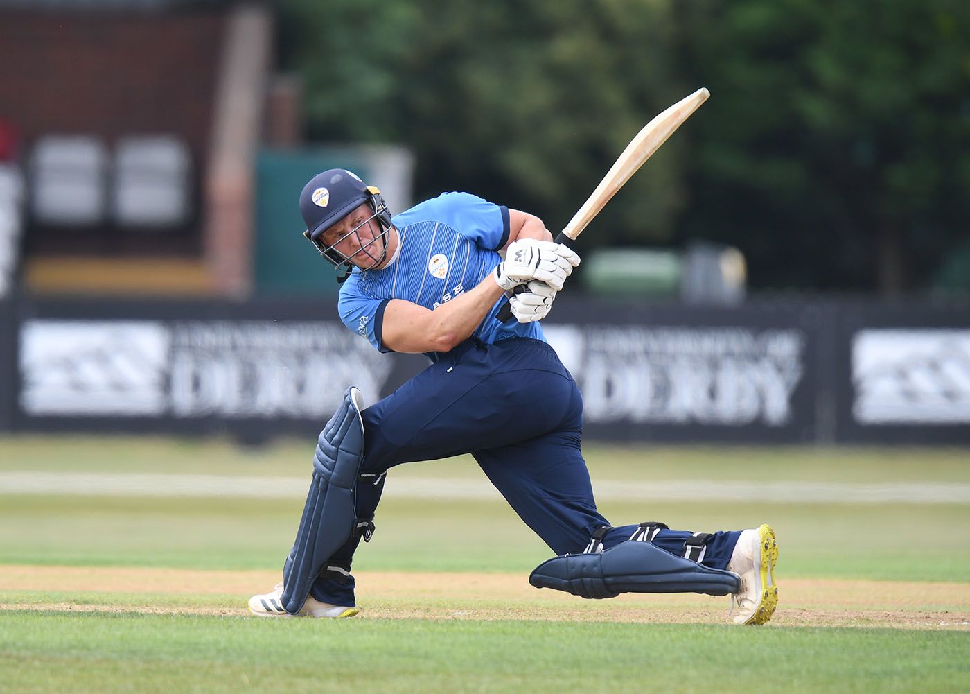 Tom Wood scored a 55-ball century