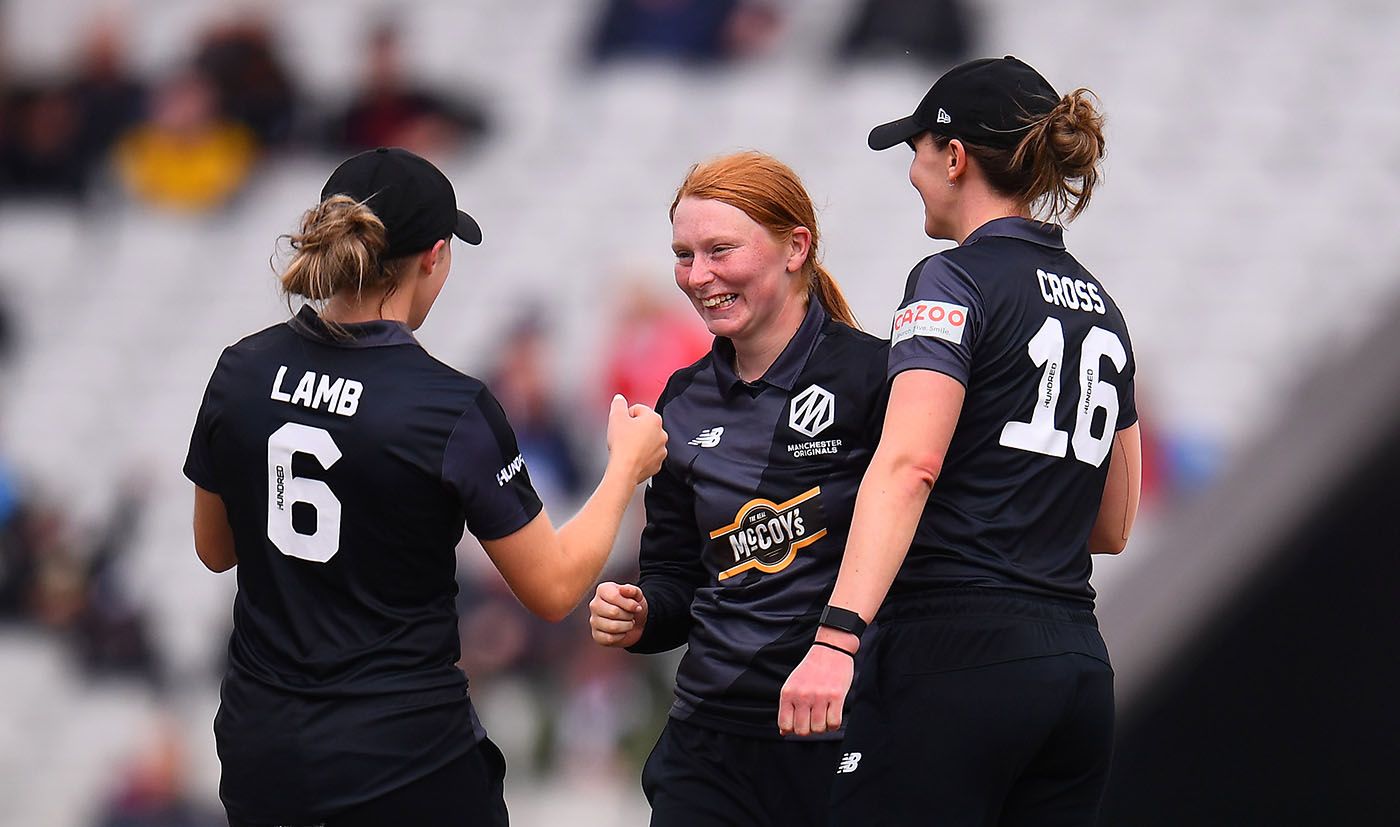 Hannah Jones was the pick of the Originals bowlers