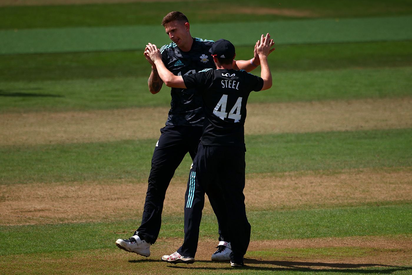 Conor McKerr and Cameron Steel shared eight wickets