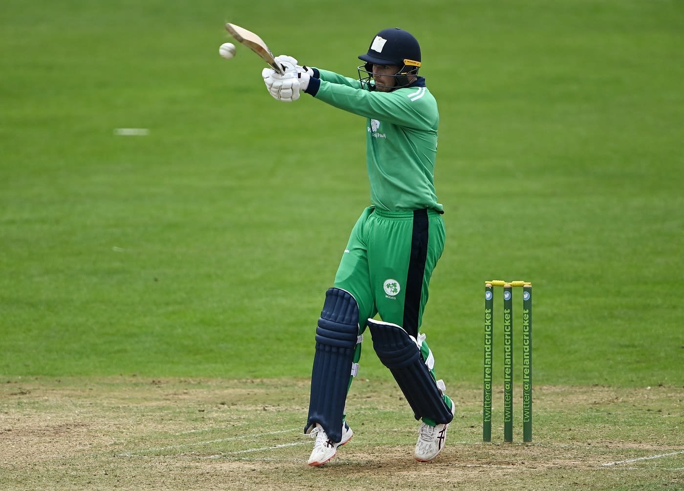 Murray Commins scored a patient fifty in the warm-up match