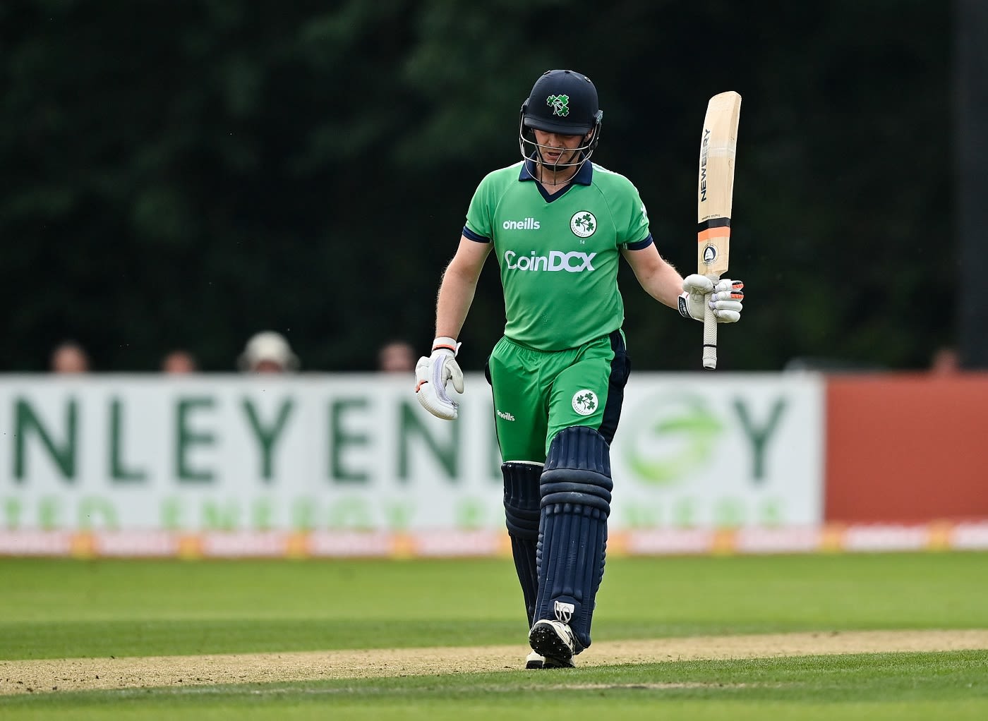 William Porterfield raises his half-century