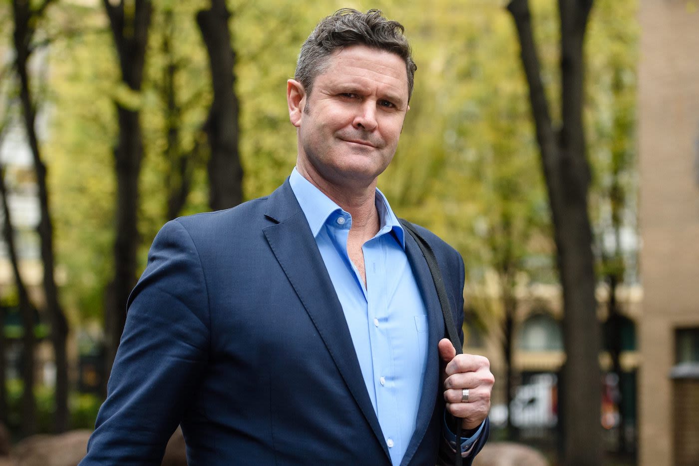 Chris Cairns arrives at Southwark Crown Court