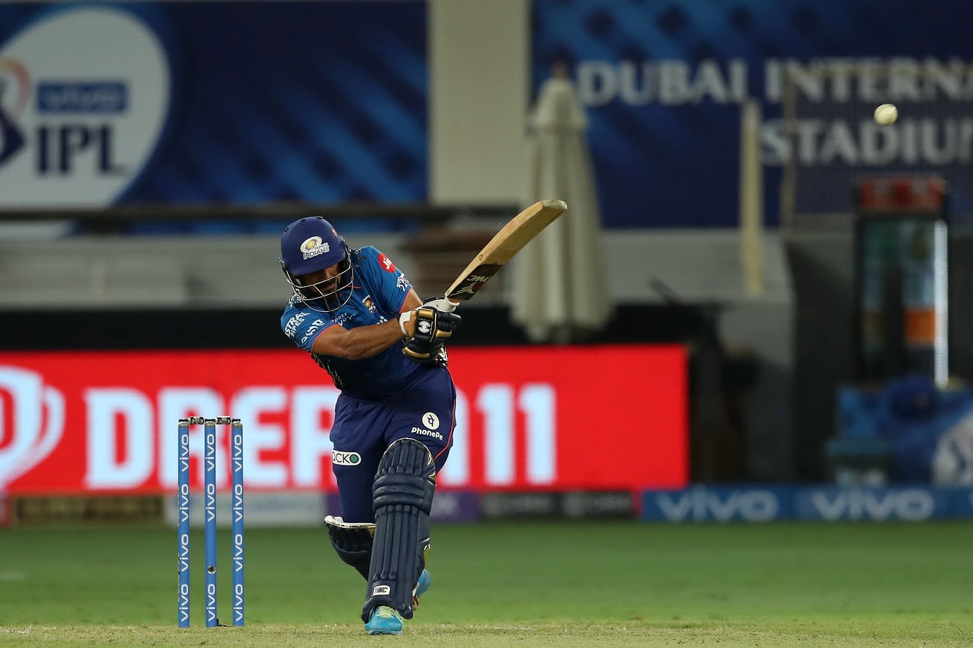 Anmolpreet Singh swipes a six over the leg side