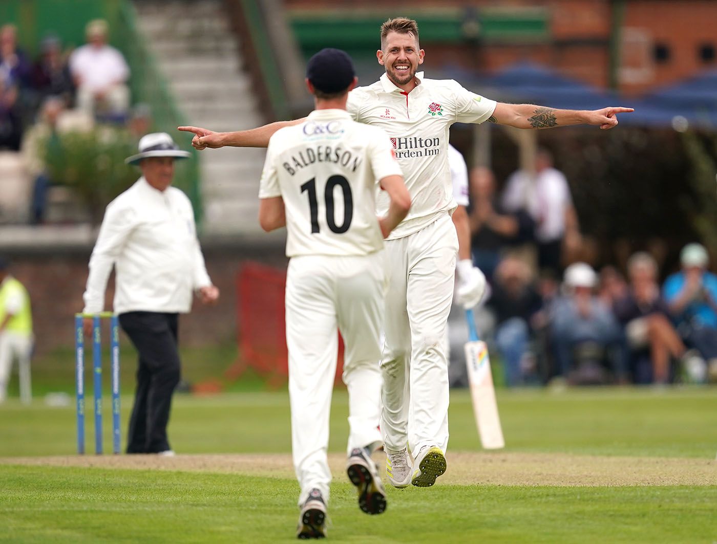 Tom Bailey ripped through Hampshire's top order