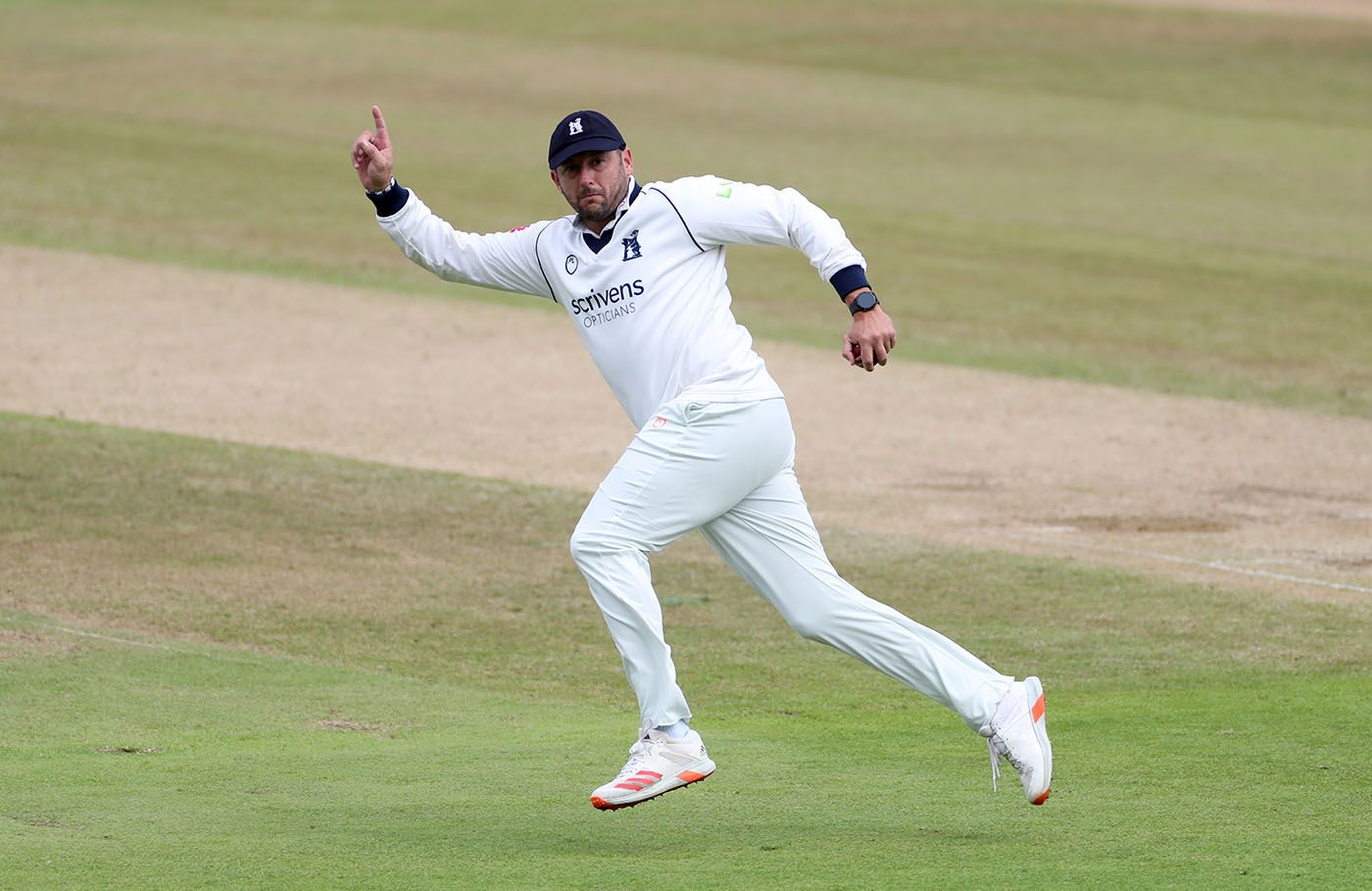 Tim Bresnan held onto a brilliant slip catch to remove Tom Lammonby