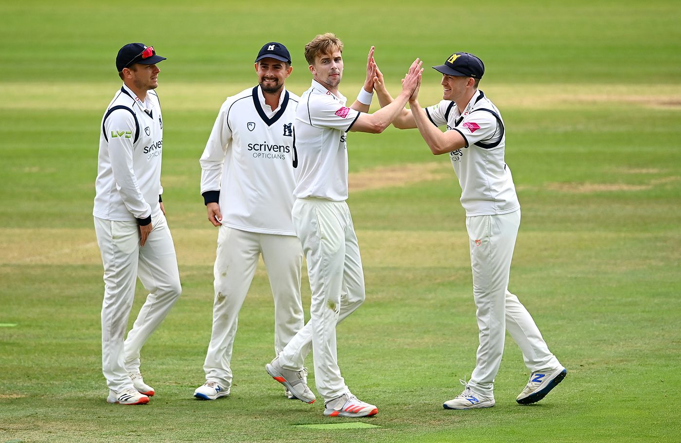 Craig Miles claimed four wickets in his opening spell