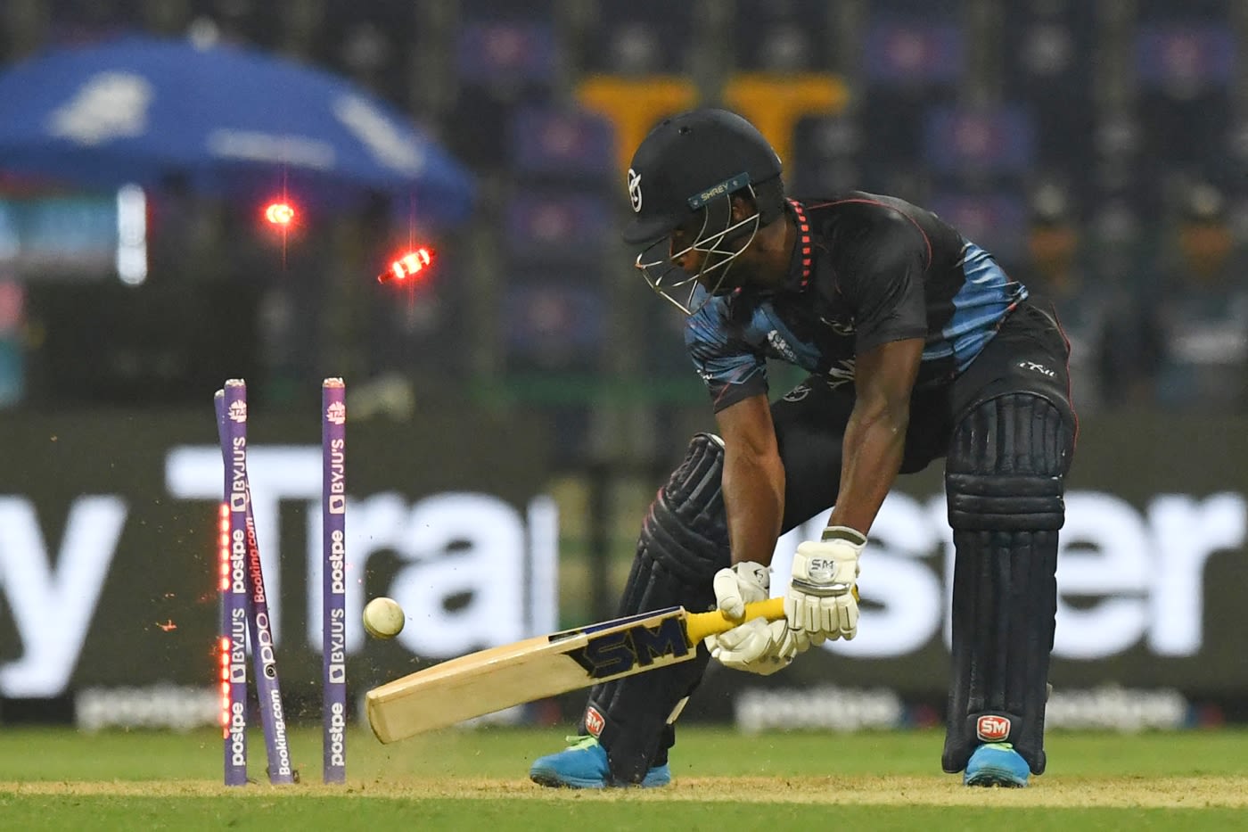 Pikky Ya France is bowled