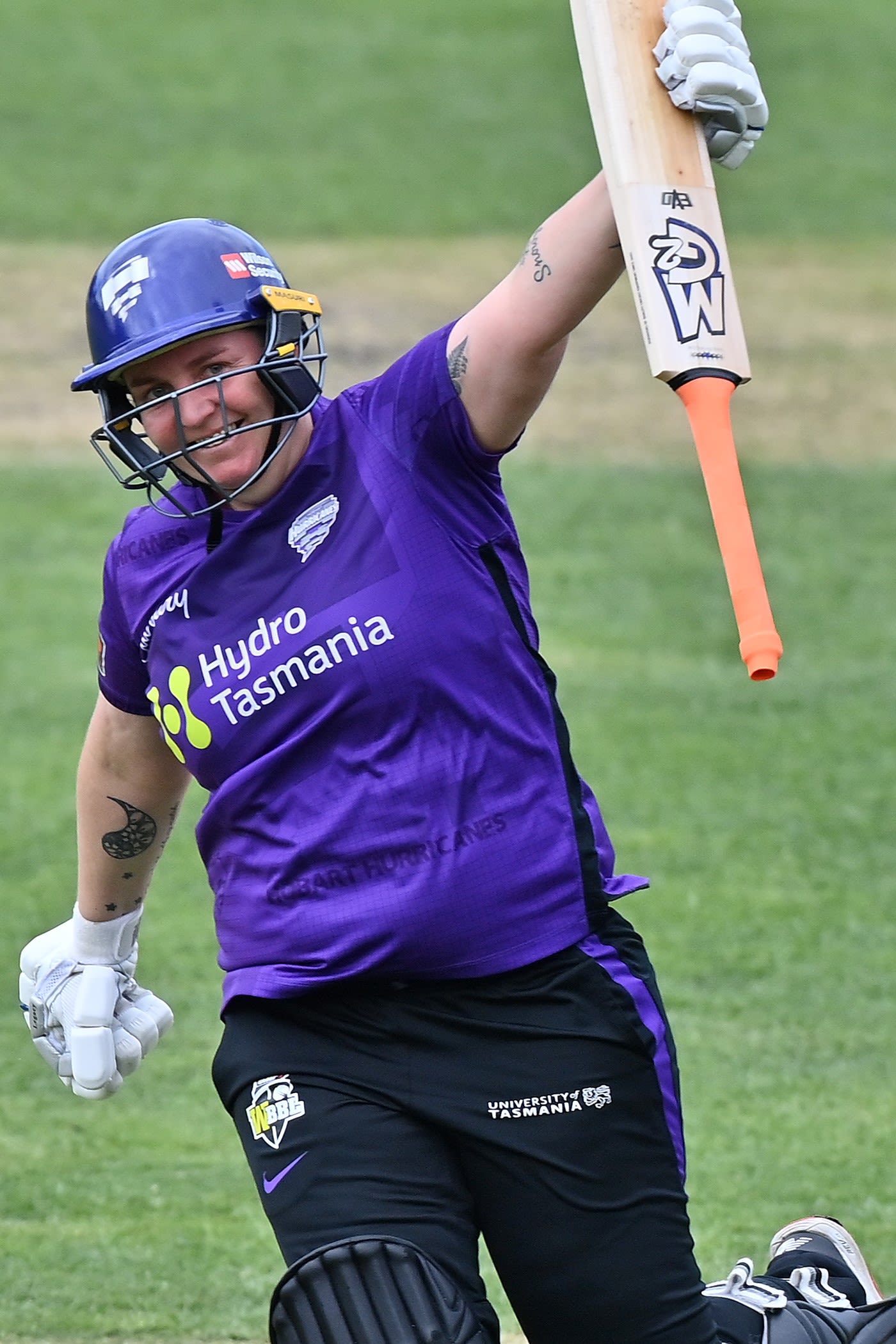 Rachel Priest made her first WBBL century