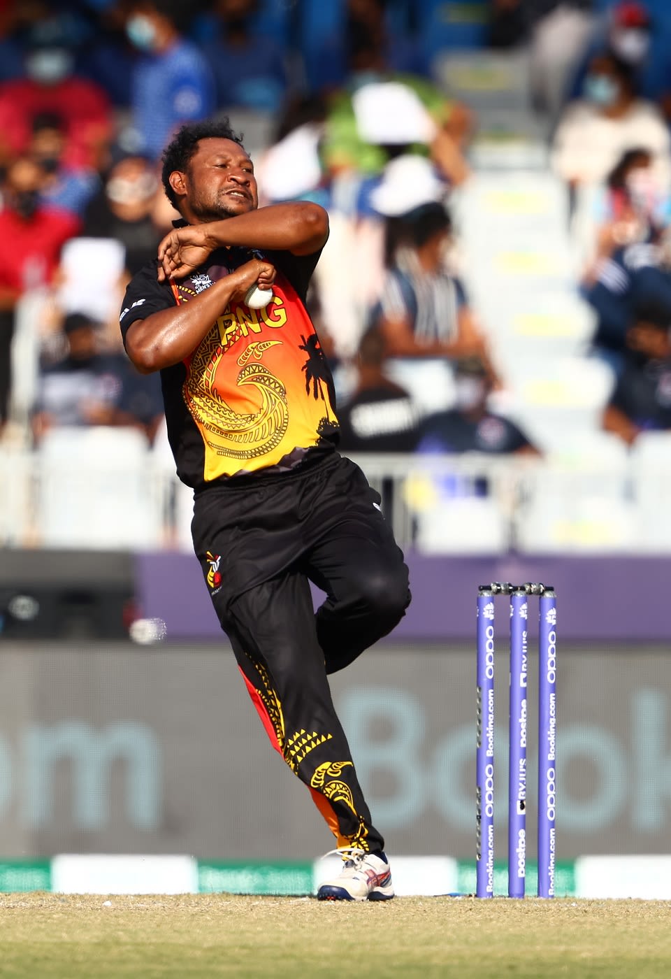 Assad Vala picked two wickets