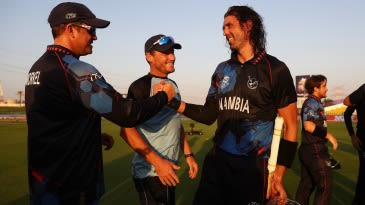 Gerhard Erasmus to lead Namibia at T20 World Cup; Lohan Louwrens, Tangeni Lungameni make the cut