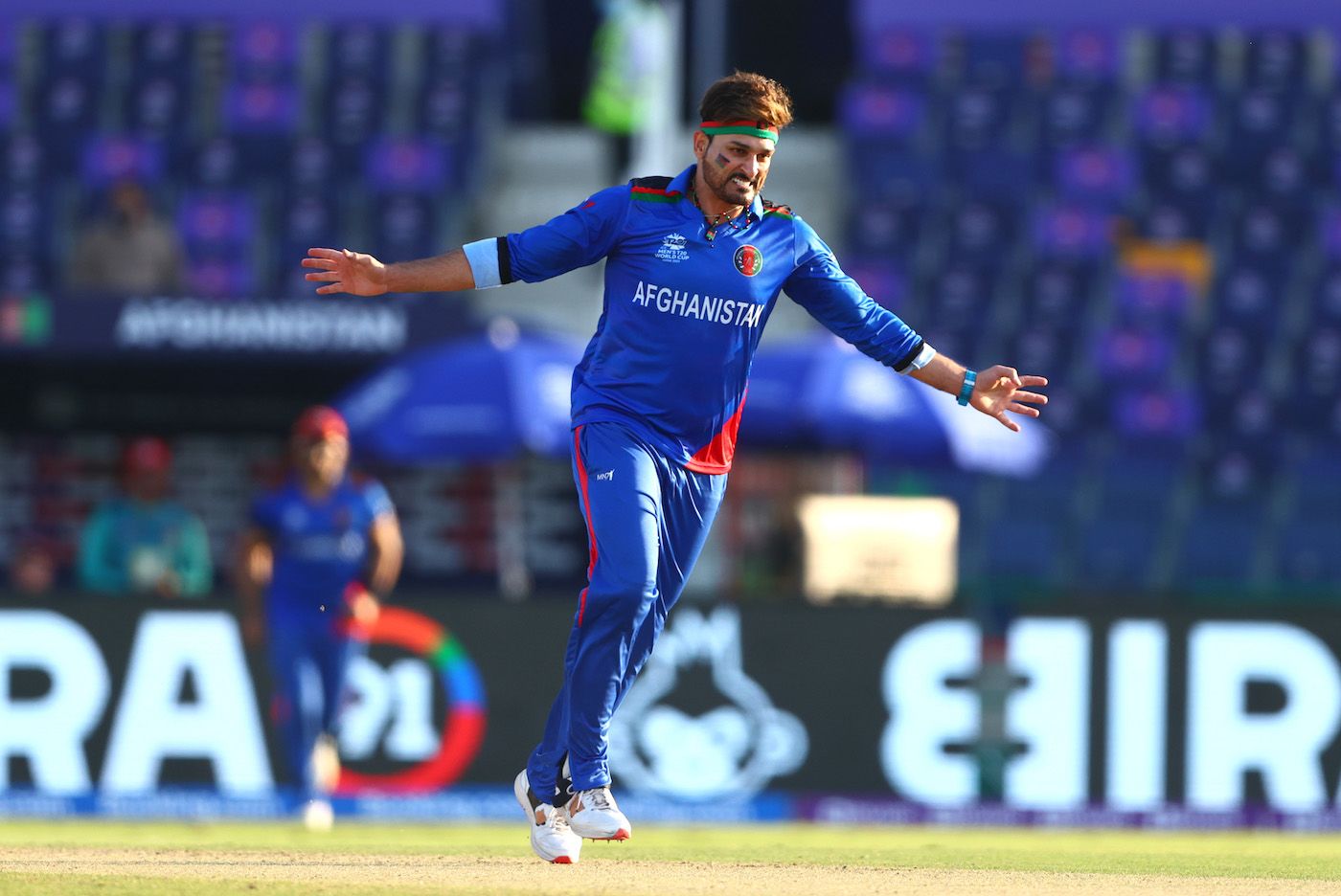 Hamid Hassan's double-wicket over rocked Namibia in the middle overs