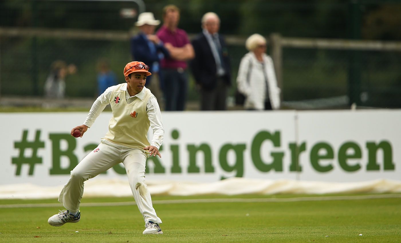 Saqib Zulfiqar fields a ball
