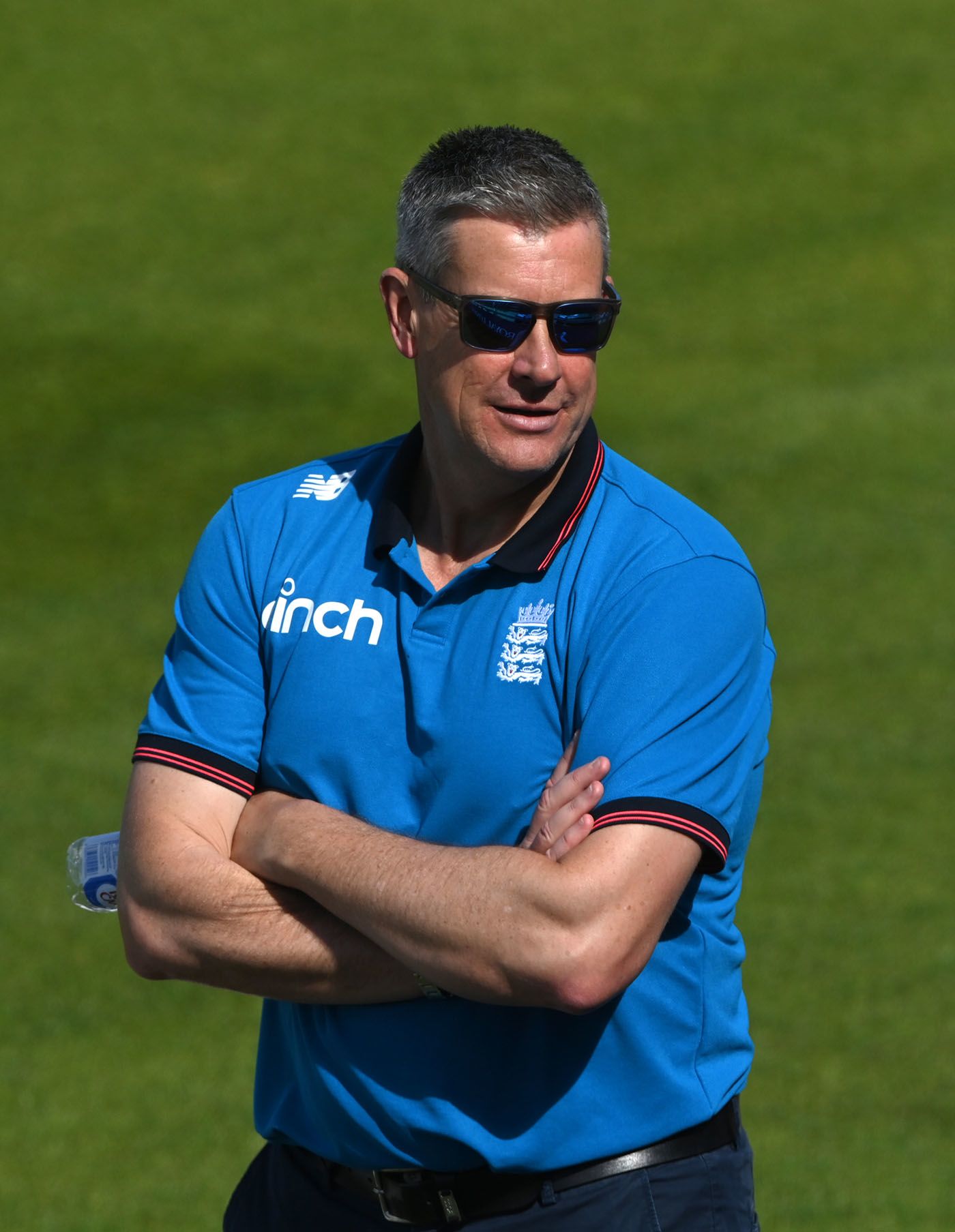 Managing director of England men's cricket Ashley Giles pictured during nets