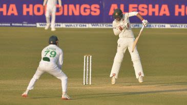 What is the highest identical score made by the first three batters in a Test innings?