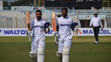Mithun, Mizanur score big as Cental trounce North; South beat East by eight wickets