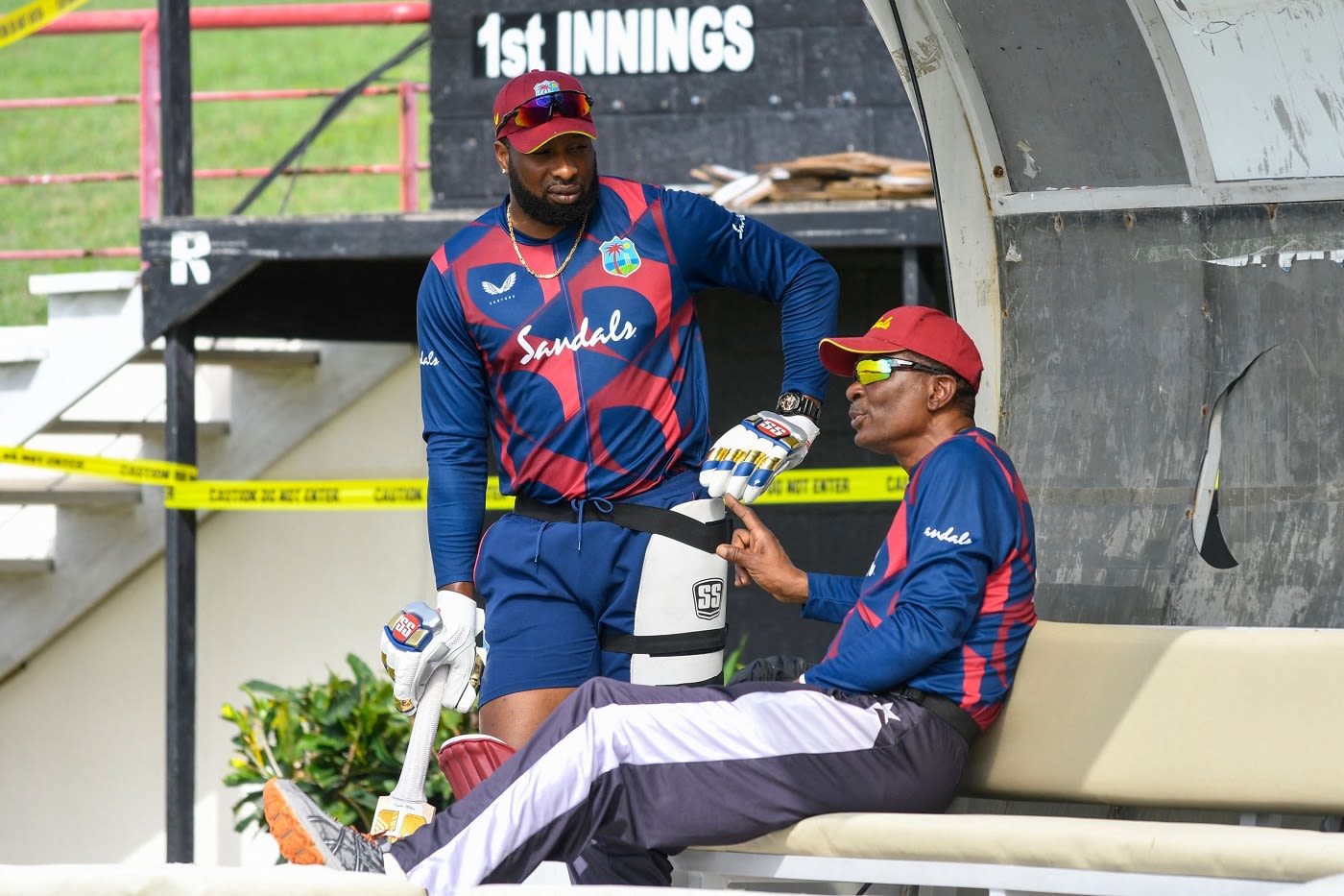 Roger Harper has a chat with Kieron Pollard