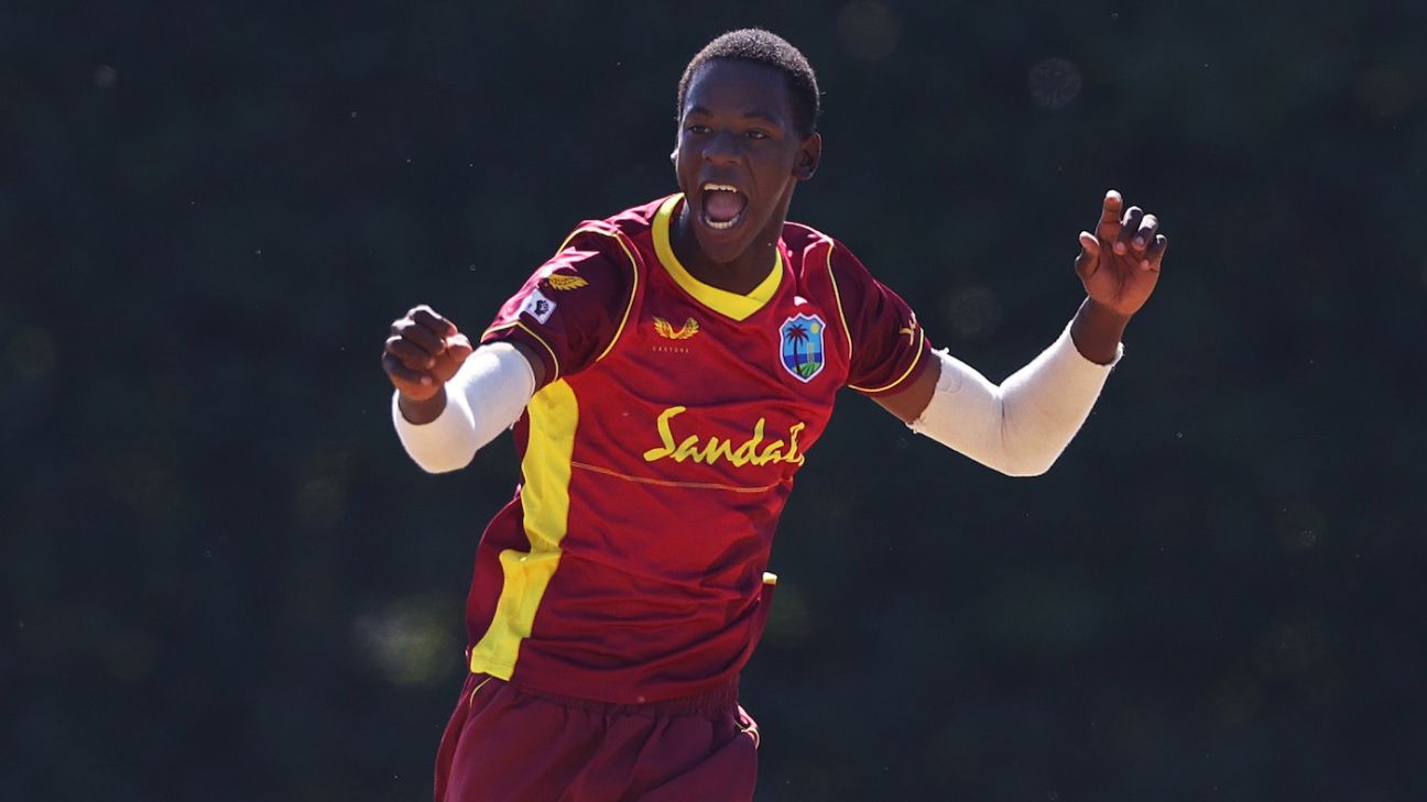 Injured Shamar Joseph out of India Tests, Johann Layne called up