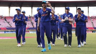 Yash Dhull, bowlers help India start with win; Zimbabwe crush PNG by 228 runs