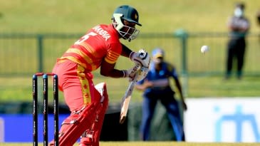 Chakabva to lead Zimbabwe for ODIs against Bangladesh in Ervine's absence