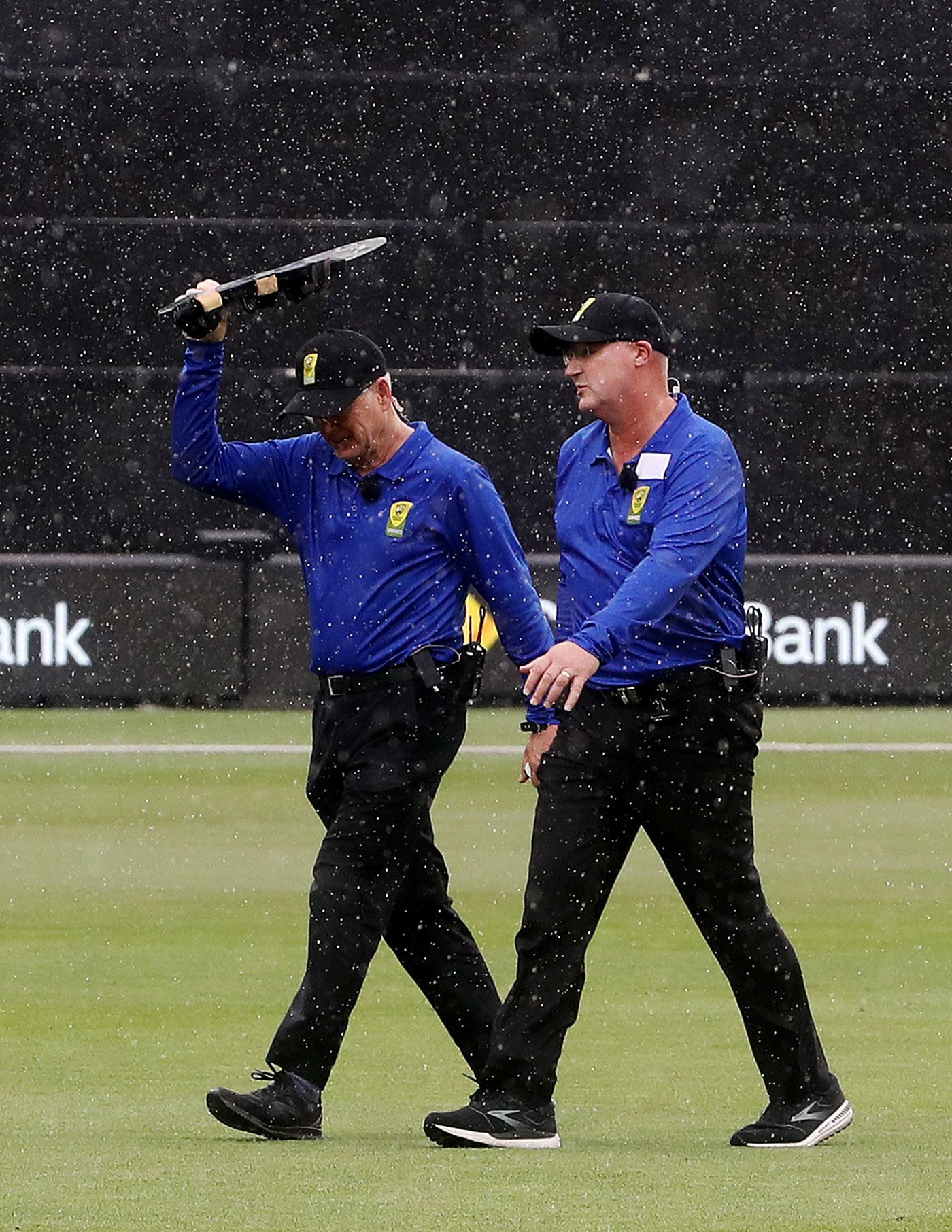 Bruce Oxenford finds another use for his shield