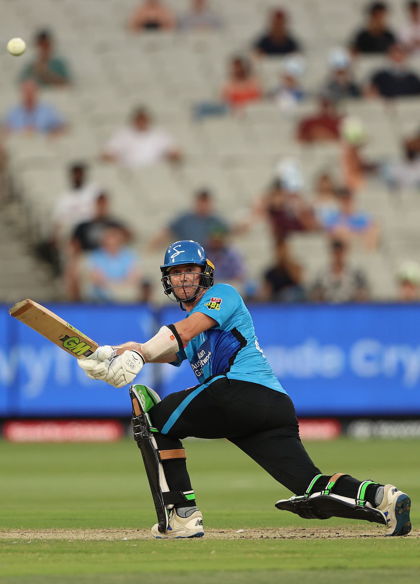 Ian Cockbain top-scored for the Strikers with a 38-ball 65