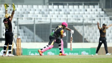 Dhaka protest against umpiring in big loss to Sylhet