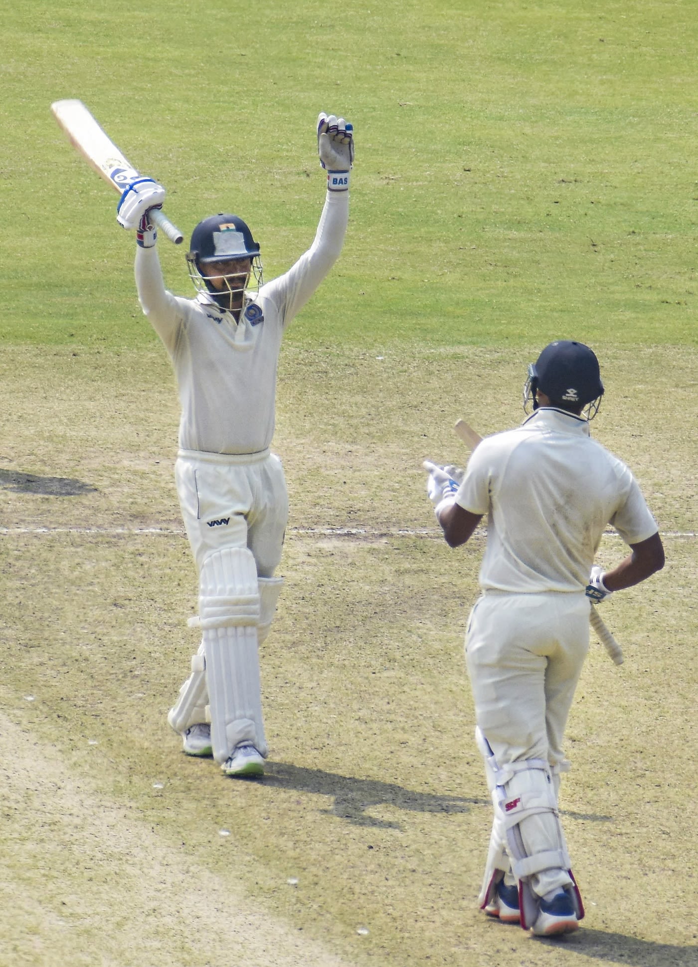 Amandeep Khare celebrates his century