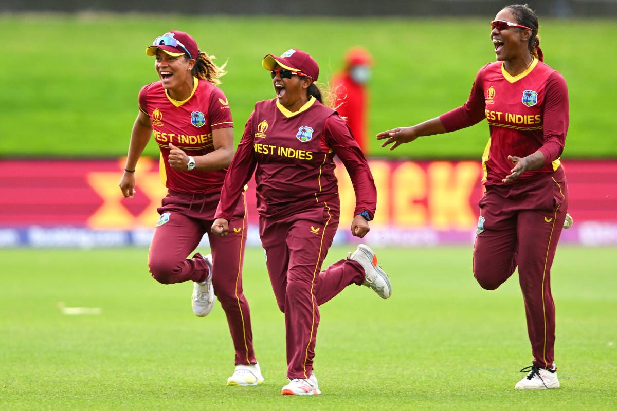 A jubilant Anisa Mohammed is unstoppable