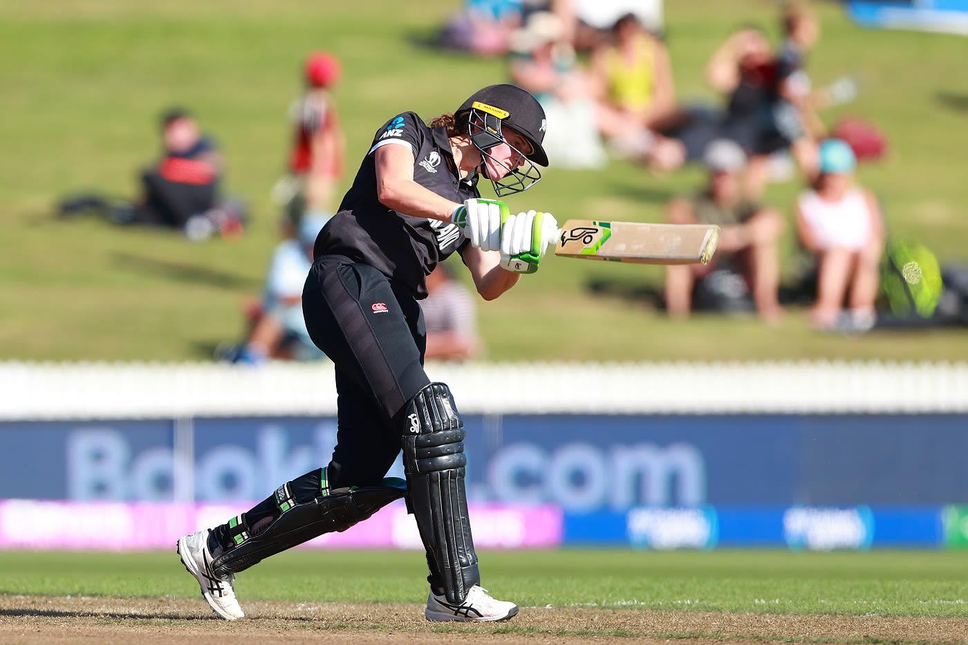 Amy Satterthwaite boosted her already-impressive record at Seddon Park