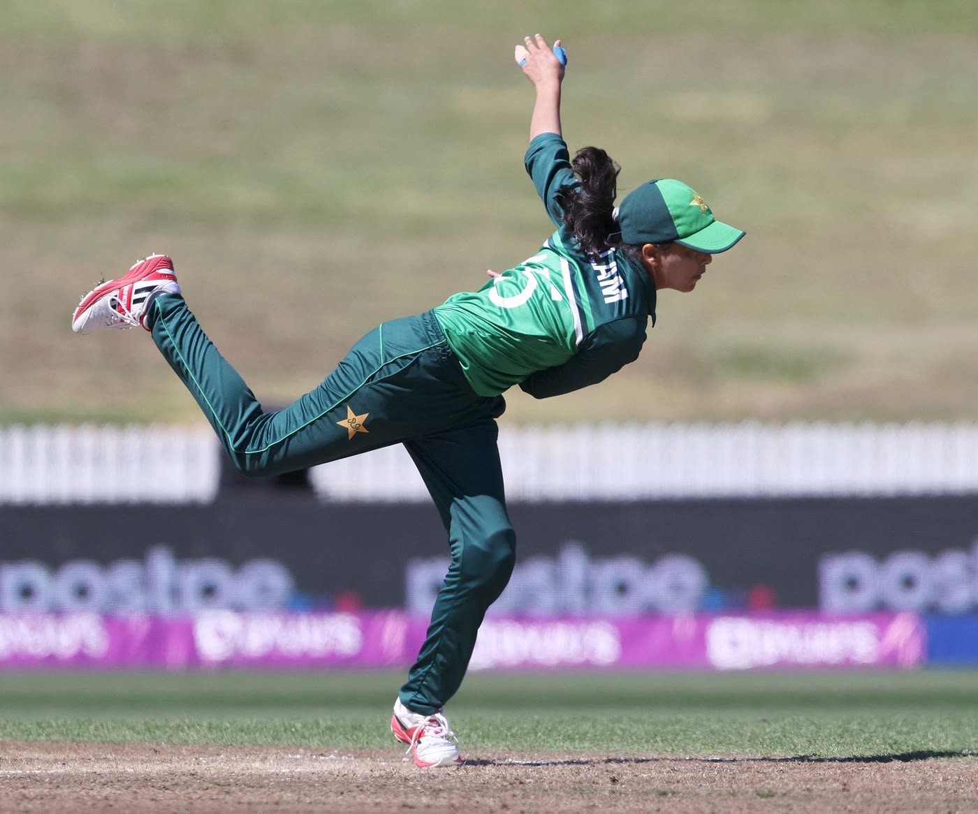 Ghulam Fatima in action
