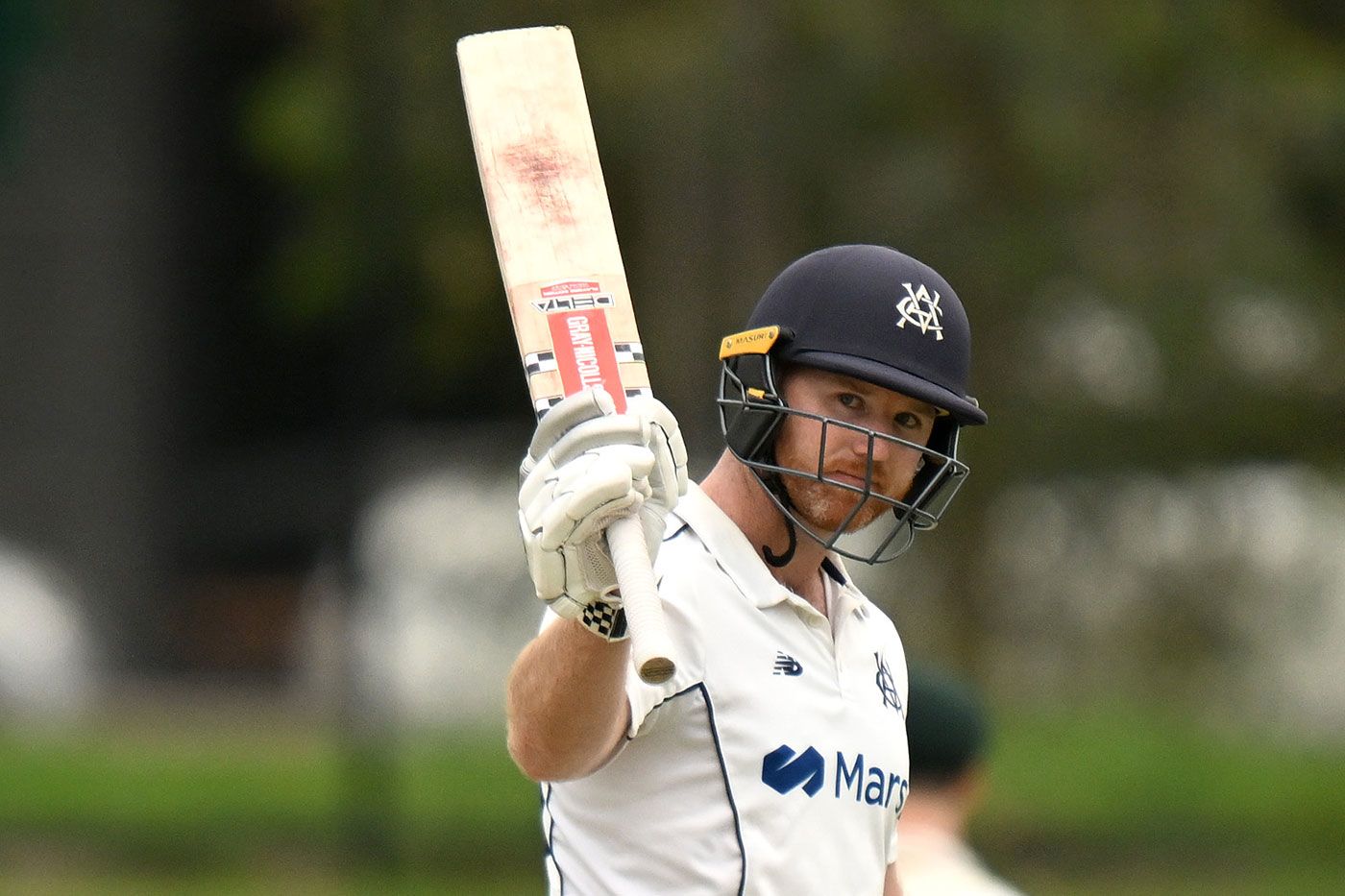 Travis Dean led Victoria's reply with a century