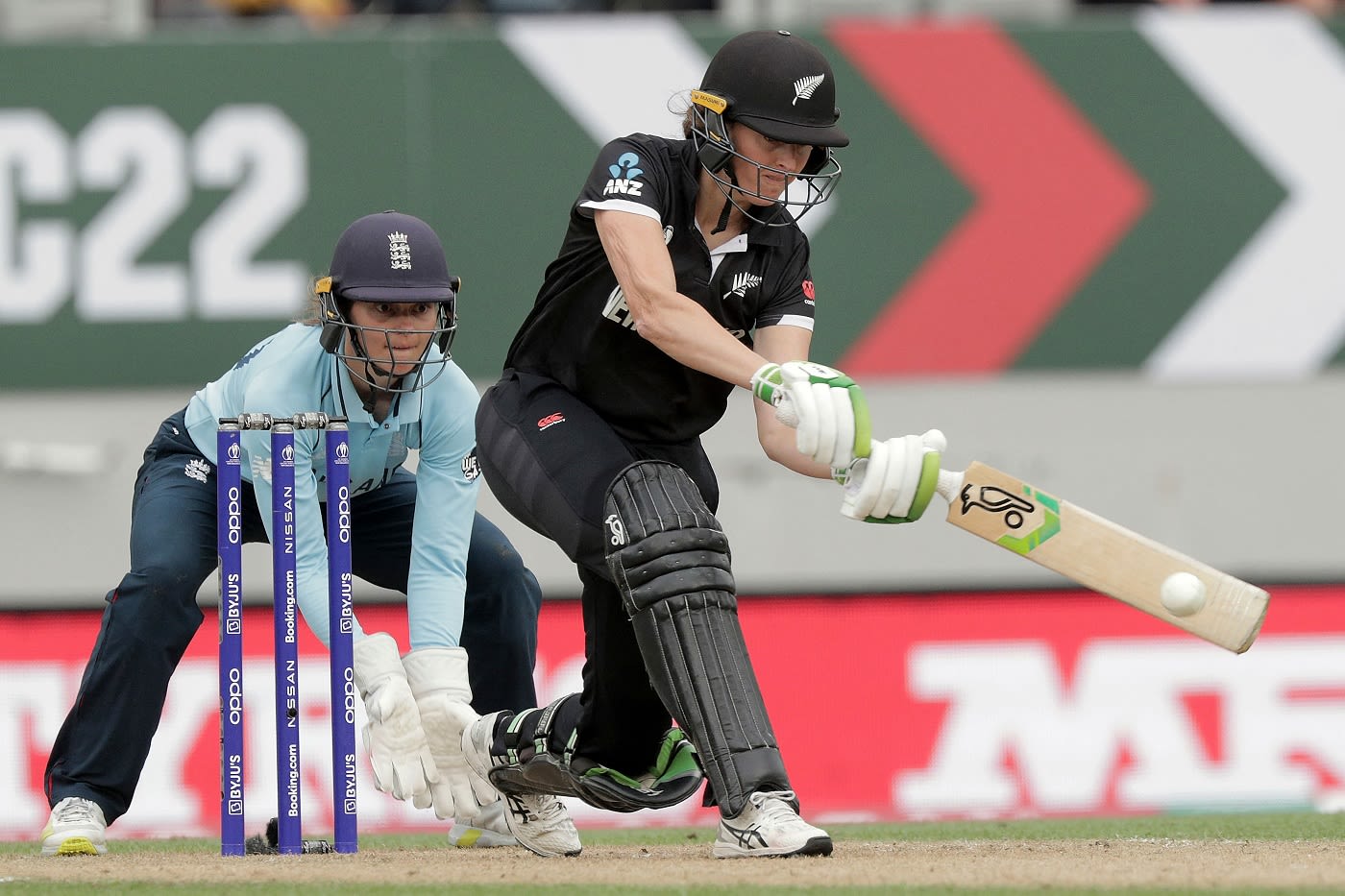 Amy Satterthwaite plays the slog