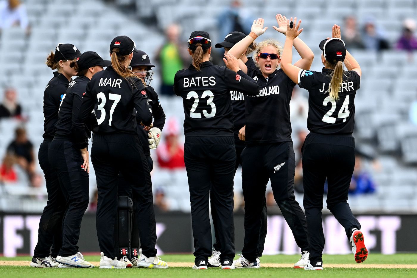 Frances Mackay got the big wicket of Heather Knight