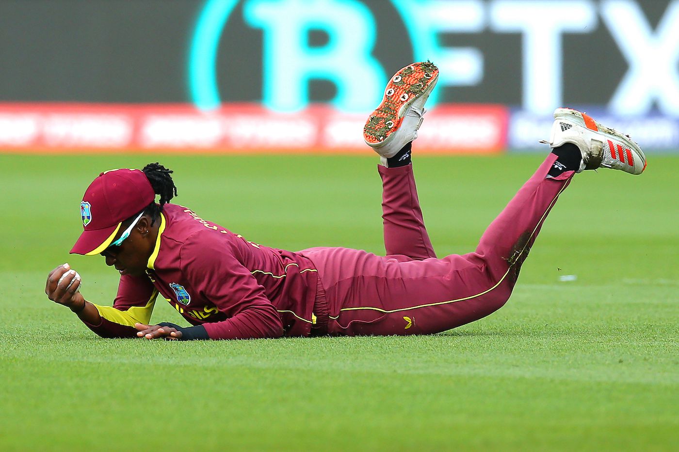 Shakera Selman took a catch to break the opening stand