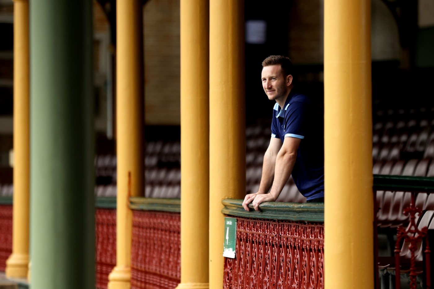 Peter Nevill looks out over the SCG after announcing his retirement