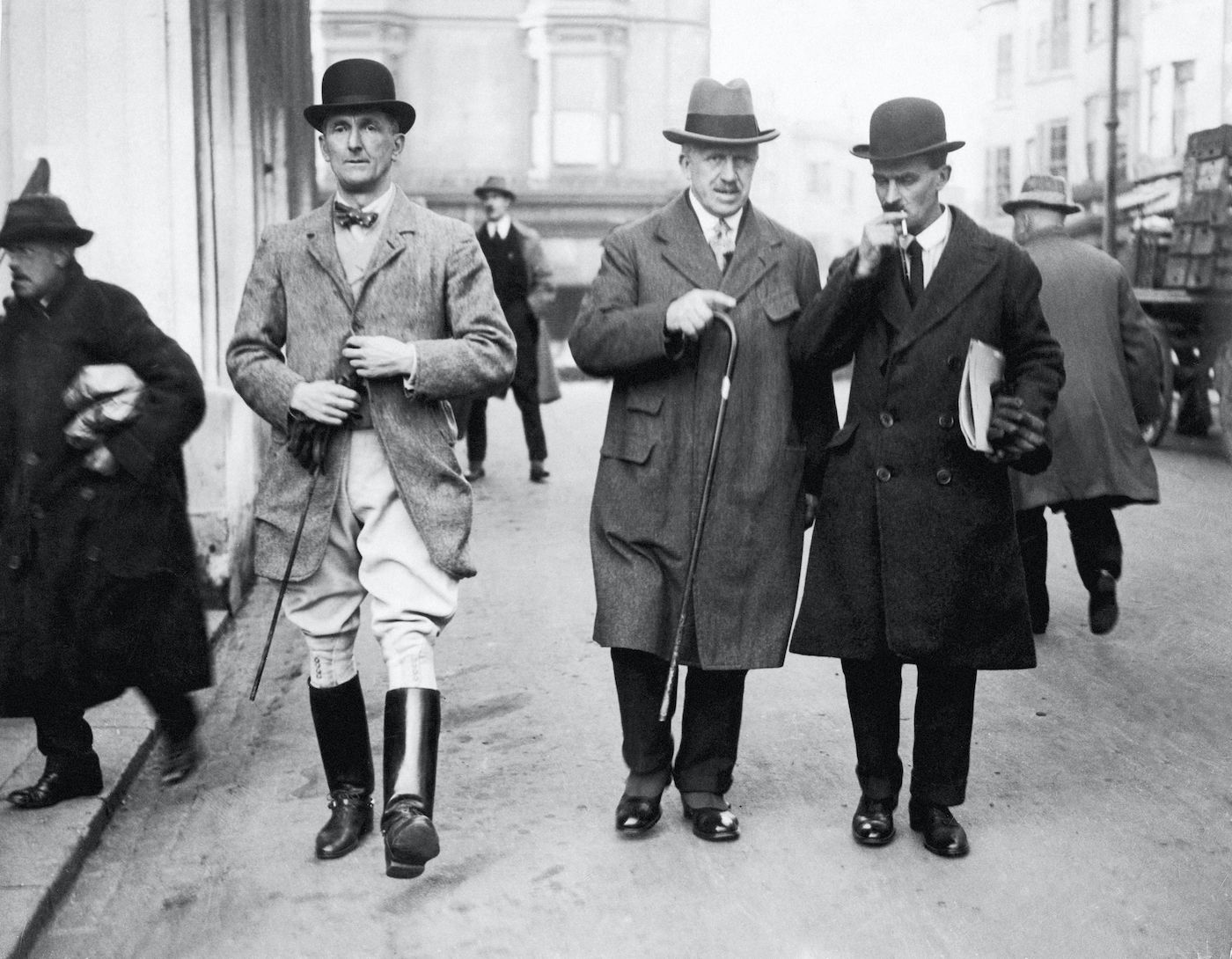 CB Fry after filing his nomination to parliament for the Brighton constituency