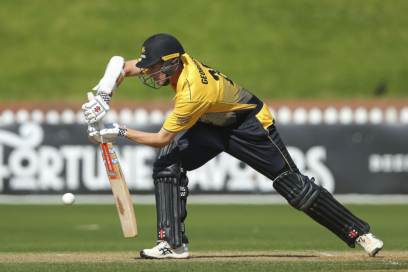 Luke Georgeson opened for Wellington this season