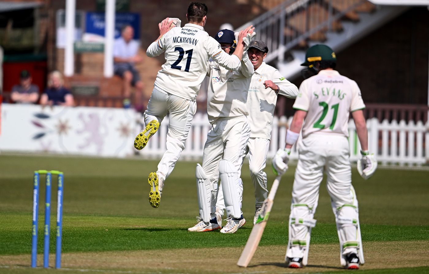Mattie McKiernan scored a hundred and took two wickets in the match