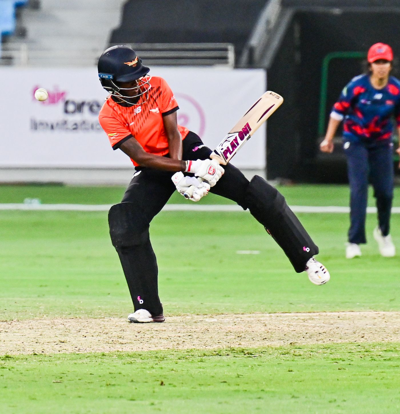 Britney Cooper doesn't quite middle the unorthodox shot