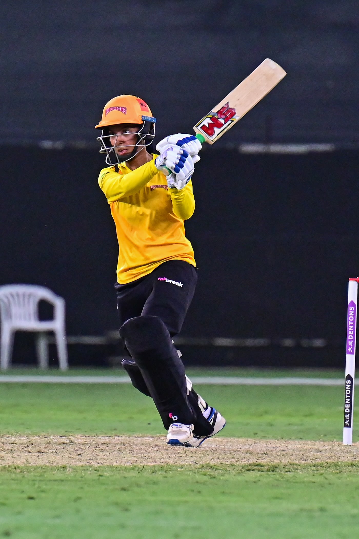 Sindhu Sriharsha played a steady knock of a run-a-ball 35