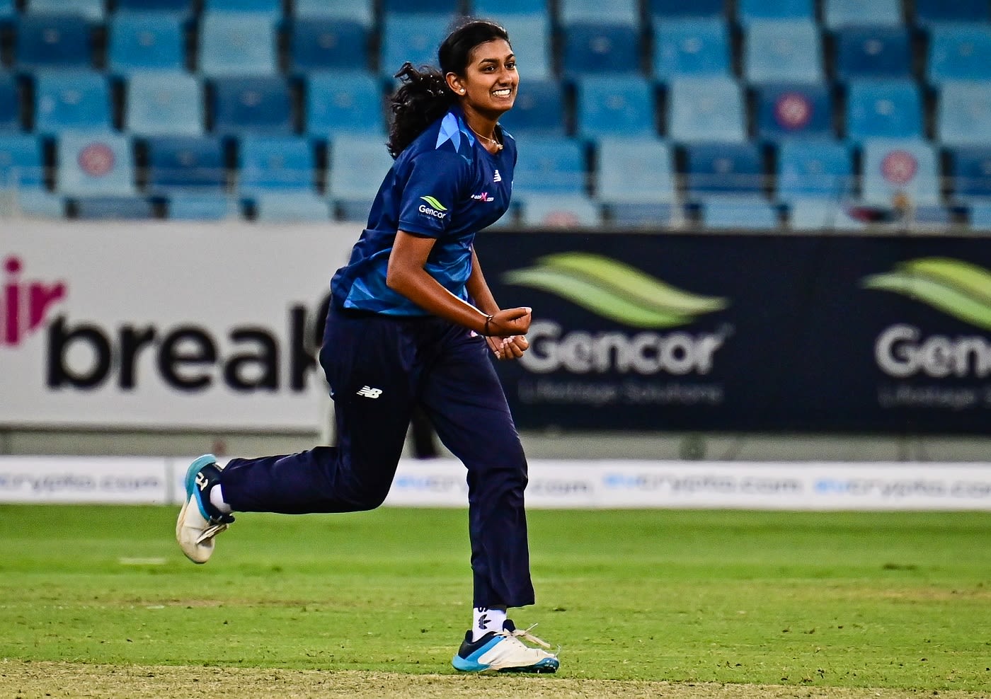Geetika Kodali dismissed Mignon du Preez and Georgia Redmayne
