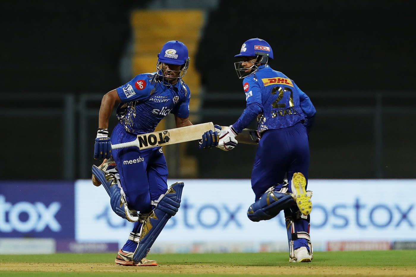 Hrithik Shokeen and Tilak Varma brought stability to the innings after the loss of early wickets