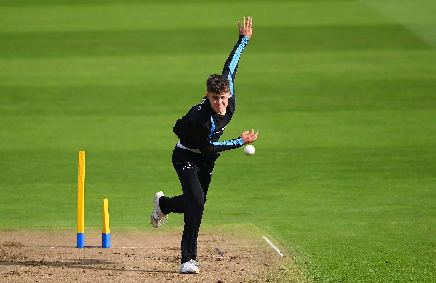 Archie Lenham made an impact with the ball