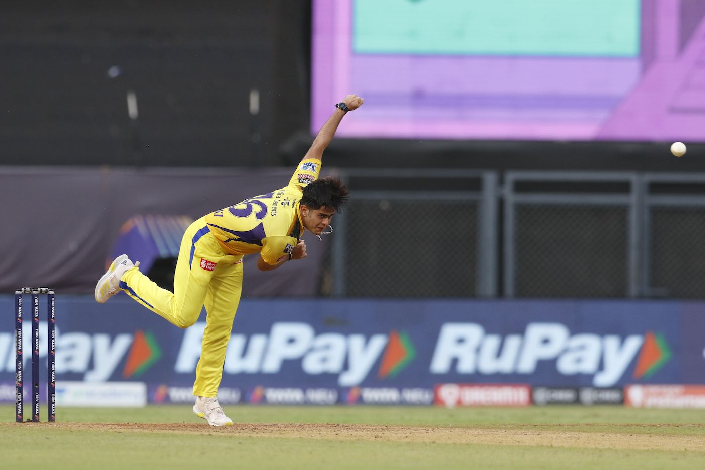 Prashant Solanki did well in his first outing, returning none for 18 from his four overs